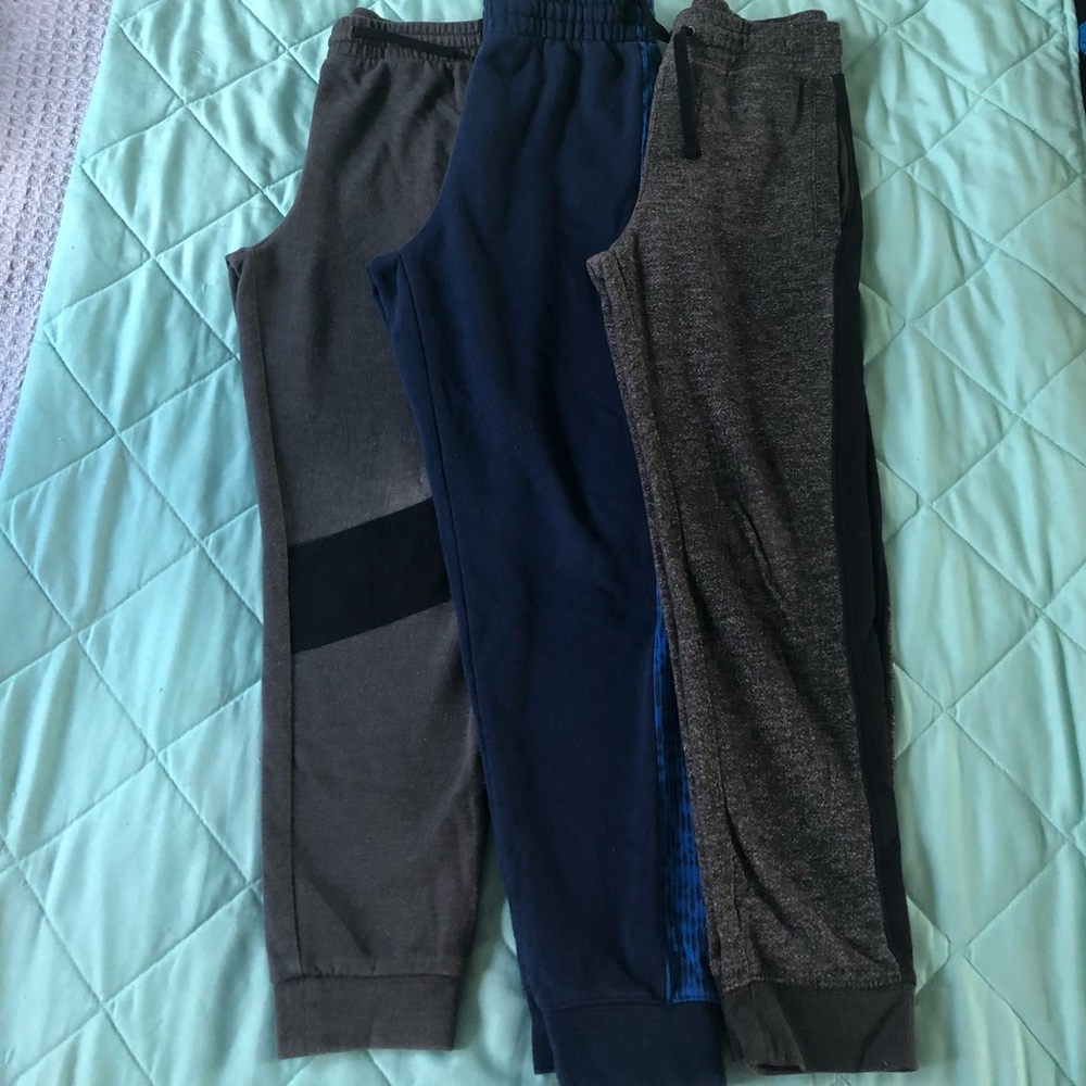 Lot of Boys 8-10 jogger sweatpants drawstring